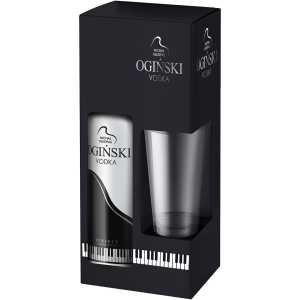 Ogiński Wódka 0,5L 40% + szklanka