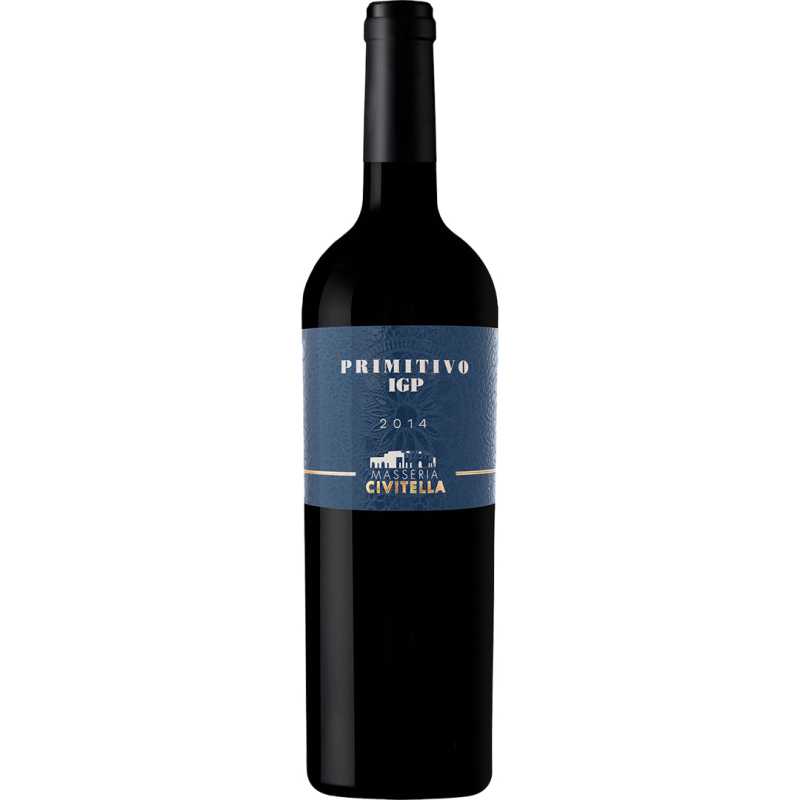 Masserie Civitella Primitivo Del Salento Czerwone Wytrawne Wino 0,75L 14% 2.jpg