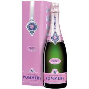 Pommery Brut Royal Rose Różowy Wytrawny Szampan 0,75L 12,5% + kartonik