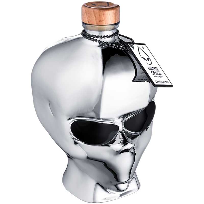 Outer Space Alien Head Chrome Edition Wódka 0,7L 40% 2.jpg
