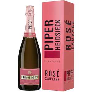 Piper Heidsieck Rose Sauvage Różowy Wytrawny Szampan 0,75L 12% + kartonik