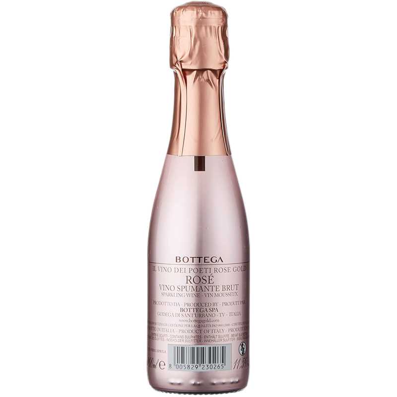 Bottega Rose Gold Różowy Wytrawny Szampan 0,2L 11% 2.jpg