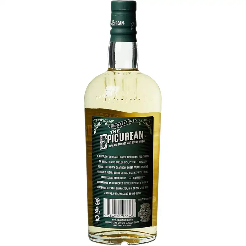 The Epicurean Lowland Blended Malt Whisky 0,7L 46,2% + tuba 3.jpg