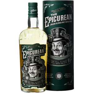 The Epicurean Lowland Blended Malt Whisky 0,7L 46,2% + tuba