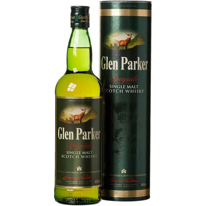 Glen Parker Single Malt Whisky 0,7L 40% + tuba.jpg