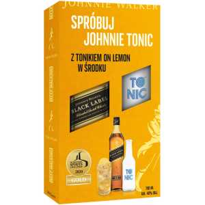Johnnie Walker Black Label 12YO Whisky 0,7L 40% + tonic