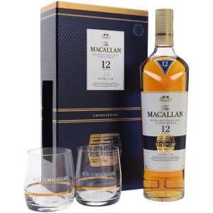 Macallan Double Cask 12YO Whisky 0,7L 40% + 2 szklanki