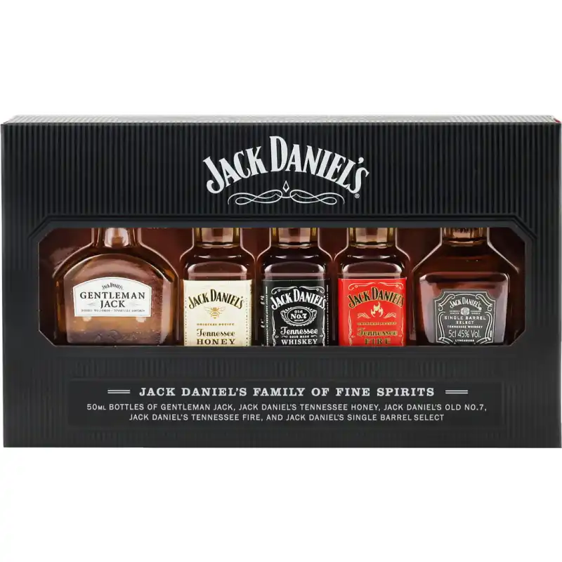 Jack Daniel’s Family of Fine Spirits Whiskey 5 x 0,05L 2.jpg
