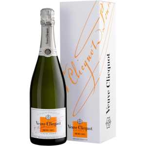Veuve Clicquot Biały Półwytrawny Szampan 0,75L 12% + kartonik