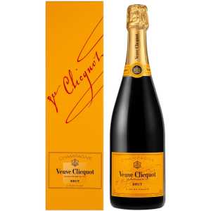 Veuve Clicquot Yellow Label Brut Biały Wytrawny Szampan 0,75L 12% + kartonik