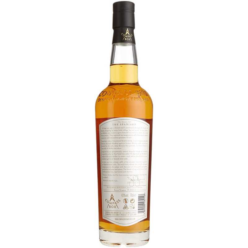 Compass Box Story of The Spaniard Whisky 0,7L 43% + kartonik 3.jpg