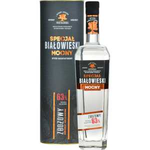 Specjał Białowieski Zbożowy Wódka 0,7L 63% + tuba