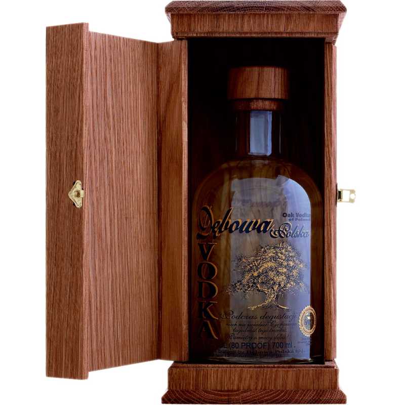 Dębowa Polska Drewno Zamykane Wódka 0,7L 40% 2.jpg