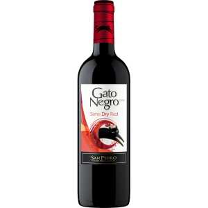 Gato Negro Czerwone Półwytrawne Wino 0,75L 11,5%