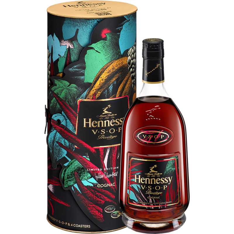 Hennessy VSOP Limited Edition Julien Colombier Holidays Koniak 0,7L 40% + tuba.jpg
