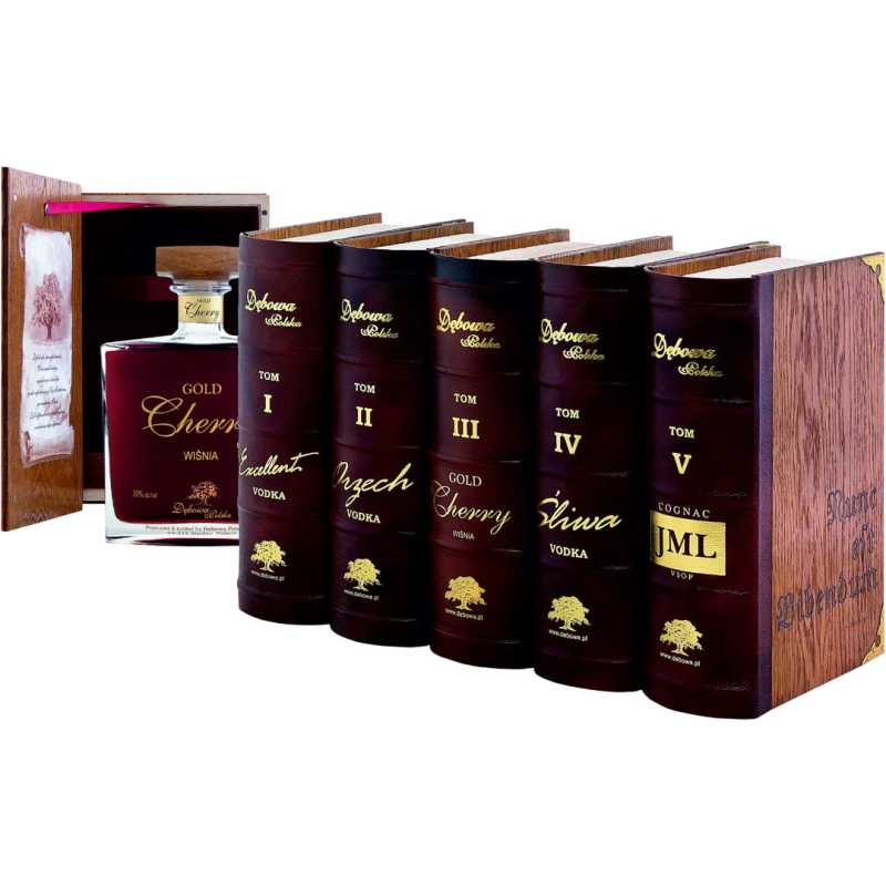 Dębowa Polska Cherry Gold Książka Tom III Likier 0,35L 30%.jpg