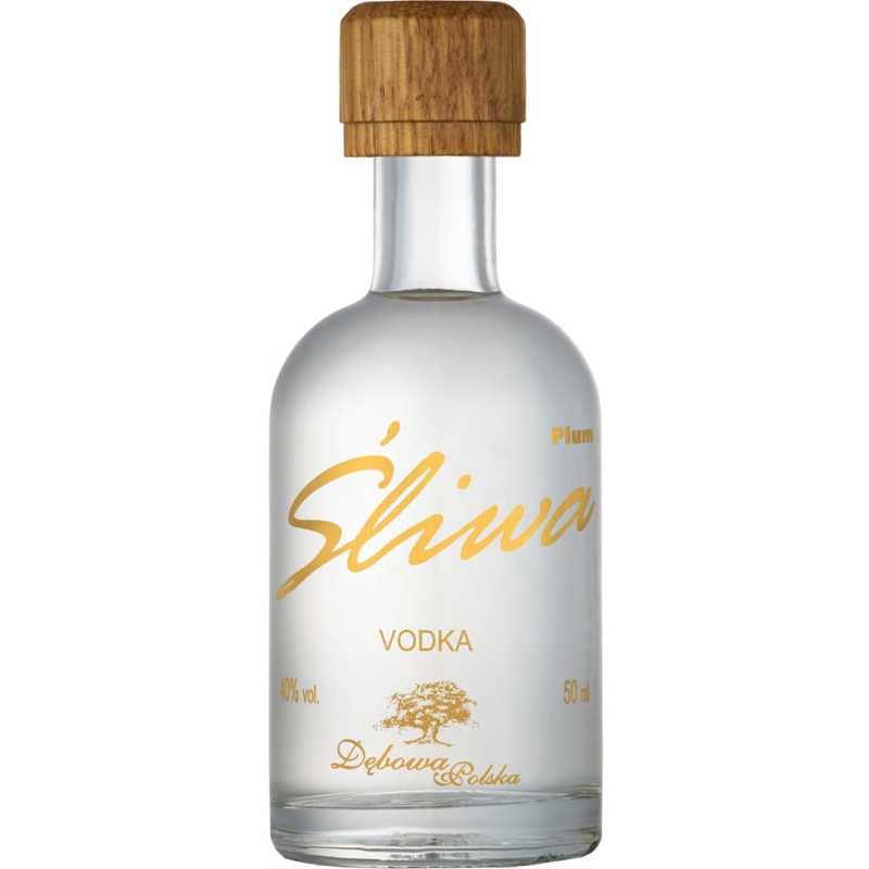 Dębowa Polska Śliwa Wódka 0,05L 40%.jpg