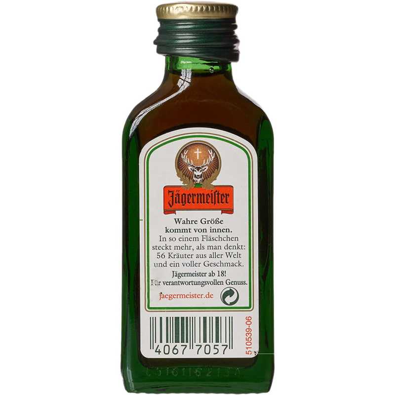 Jagermeister Miniaturka Likier 0,02L 35% 2.jpg
