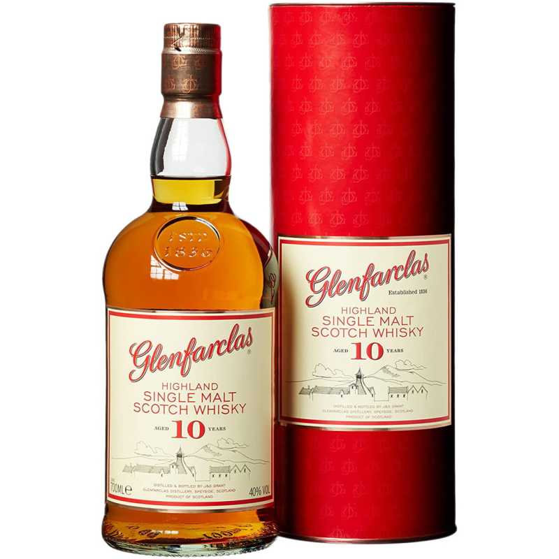 Glenfarclas 10YO Whisky 0,7L 40% + tuba.jpg