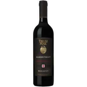 Tbilisi Peak Alazani Czerwone Półsłodkie Wino 0,75L 11% 