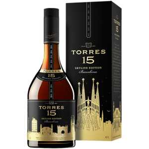 Torres Skyline Edition 15YO Brandy 1L 40% + kartonik