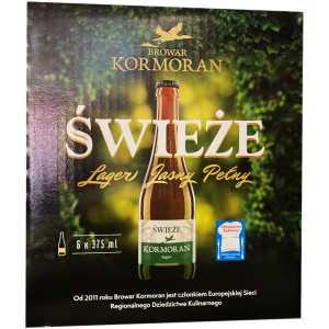 Kormoran Świeże Piwo 6 x 0,375L 6,2%