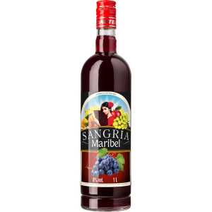 Sangria Maribel Czerwone Słodkie Wino 1L 8%
