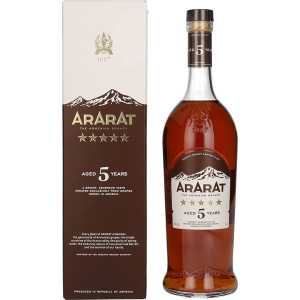 Ararat 5 Stars 5YO Brandy 0,5L 40%