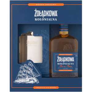 Żołądkowa Kolonialna Port-au-Prince Wódka 0,5L 38% + 2 kieliszki