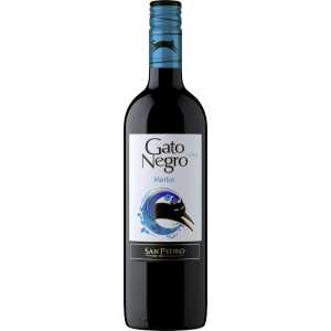 Gato Negro Merlot Czerwone Wytrawne Wino 0,75L 13%