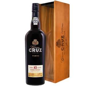 Porto Cruz Tawny 10YO Czerwone Słodkie Wino 0,75L 19% + skrzynka