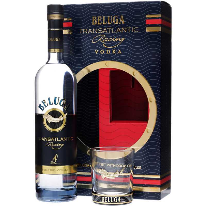Beluga Transatlantic Racing Wódka 0,7L 40% + szklanka 2.jpg