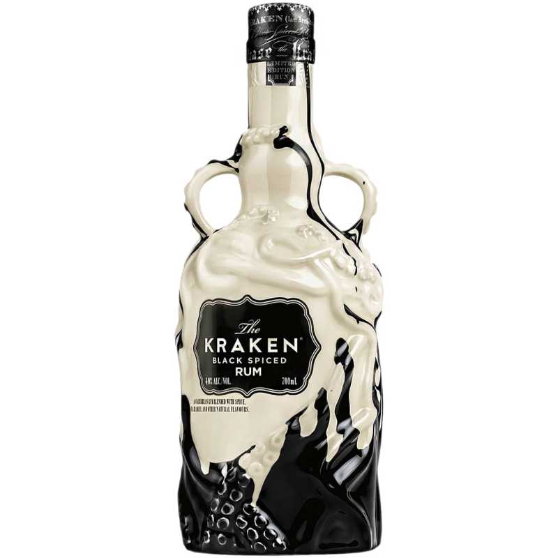 Kraken Black Spiced Ceramic Black-White Limited Edition Rum 0,7L 40%.jpg