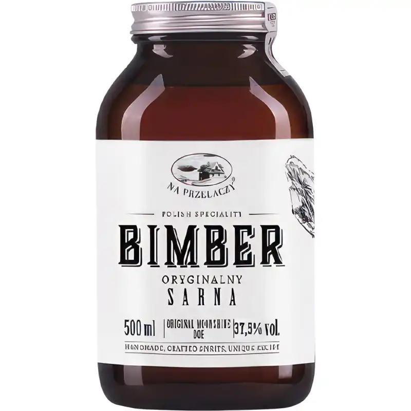 Bimber Sarna Różany Wódka 0,5L 37,5% 2.jpg