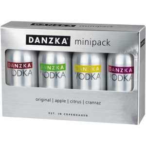 Danzka Miniset Zestaw Miniaturka Wódka 4 x 0,05L 40%