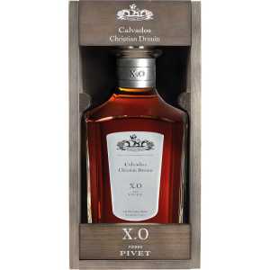 Christian Drouin  Pierre Pivet Karafka XO Calvados 0,7L 42% + kartonik