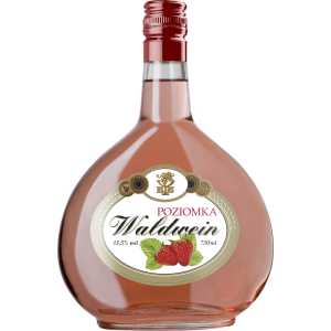 Waldwein Poziomka Czerwone Słodkie Wino 0,75L 13,5%
