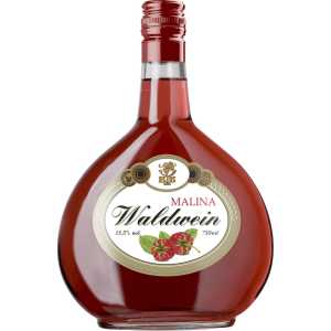 Waldwein Malina Czerwone Słodkie Wino 0,75L 13,5%