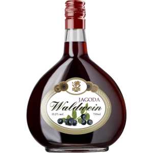 Waldwein Jagoda Czerwone Słodkie Wino 0,75L 13,5%