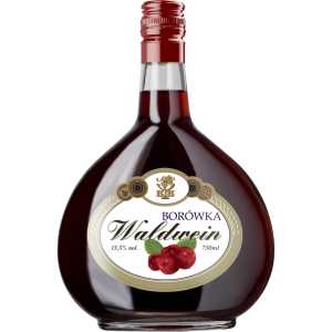 Waldwein Borówka Czerwone Słodkie Wino 0,75L 13,5%