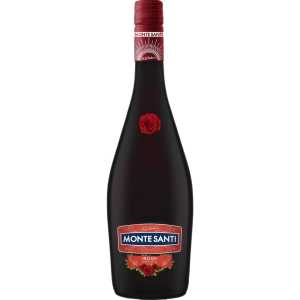 Monte Santi Rose Moscato Czerwone Słodkie Wino 0,75L 11%