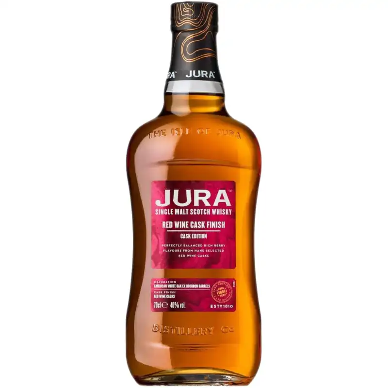 Isle of Jura Red Wine Cask Finish Whisky 0,7L 40% + tuba 2.jpg