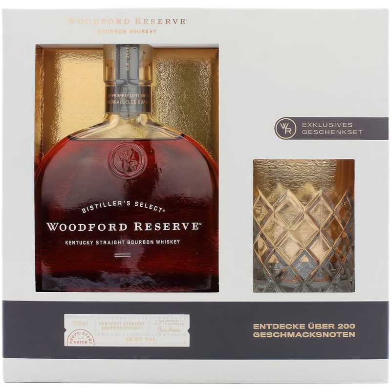 Woodford Reserve Bourbon 0,7L 43,2% + szklanka.jpg