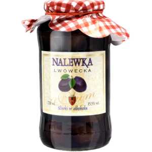 Nalewka Lwówecka Śliwki W Alkoholu Likier 0,72L 15,5%