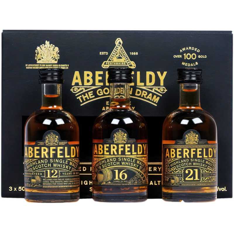 Aberfeldy Mini Gift Set Miniaturka Whisky 3 x 0,05L 40% 2.jpg