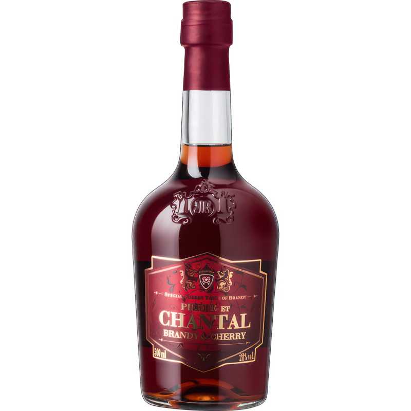 Pierre et Chantal Cherry Brandy 0,5L 28% + kartonik 2