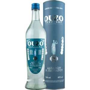 Ouzo Tirnavou Wódka 0,7L 40% + tuba