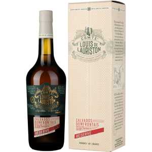 Louis Lauriston Domfrontais Reserve Calvados 0,7L 42% + kartonik