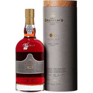Graham's Tawny Port 40YO Czerwone Słodkie Wino 0,75L 20% + tuba