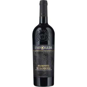 Emporium Primitivo di Manduria Czerwone Półwytrawne Wino 0,75L 14%